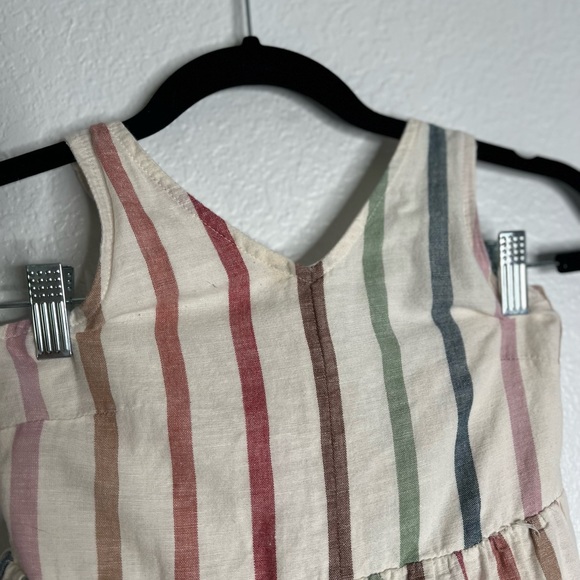 American Eagle Pastel Striped Halter Top Dress - Picture 8 of 8